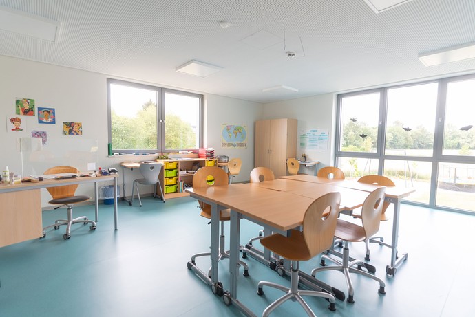 Schulraum der Tagesklinik