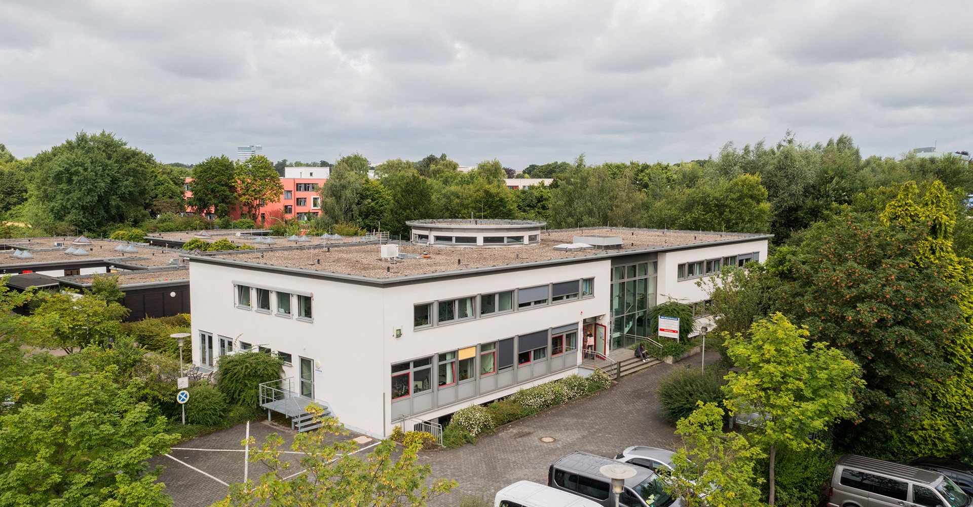 Das Bild zeigt die Fachklinik für Kinder- und Jugendpsychiatrie des LWL in Dortmund